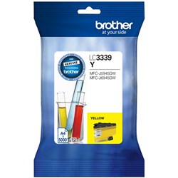 BROTHER LC3339XLY YELLOW 5000 PGS