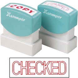 X-Stamper Checked 1038 EA