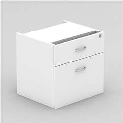 OM FIXED DRAWER W464 x D400 x H450mm White