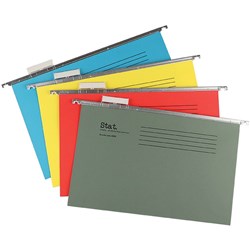 STAT SUSPENSION FILE FSCAP 20 With Index And Tabs Assorted