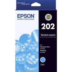 EPSON INK CARTRIDGE 202 Cyan