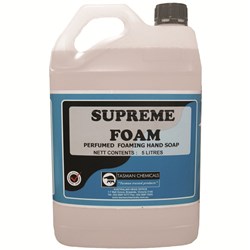 Tasman Supreme Foam Soap Clear 5 Litre
