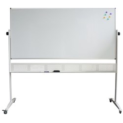 RAPIDLINE MOBILE WHITEBOARD 1800mm W x 900mm H x 15mm T White