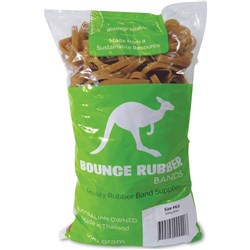 BOUNCE RUBBER BANDS® SIZE 63 500GM BAG