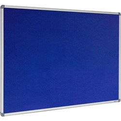 VISIONCHART PINBOARD FELT 900 x 600mm Royal Blue