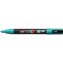 Uni Posca PC-3M Paint Marker Fine Bullet 1.3mm Emerald Green