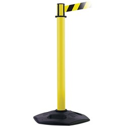 Trafalgar Retracta-Belt Barrier with Black/Yellow Tape 1000mmHx100mmW