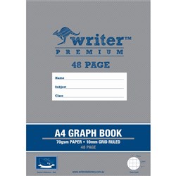 WRITER PREMIUM 10MM GRAPH 48 PAGES - BOAT