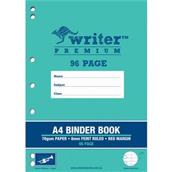 Writer Premium Binder Book 96P A4 8mm Ruled -TRUMPET 96 Pages