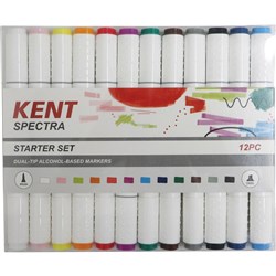 Kent Spectra Marker Graphic Design Starter Set of 6