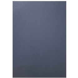 GBC Binding Covers A4 250gsm Leathergrain Pack of 100 Navy