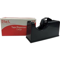 Stat Large Tape Dispenser BLK BLACK