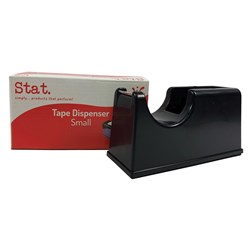 Stat Small Tape Dispenser BLK BLACK