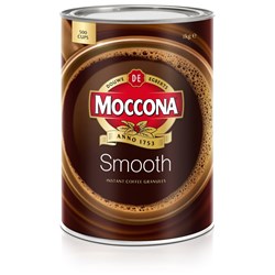 Moccona Smooth Coffee 1kg Tin