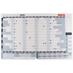 Office Choice Wall Planner YTV 871 x 610 mm 2025 White and Blue