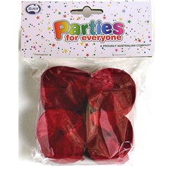 Alpen Crepe Streamers 35mm x 13m Maroon Pack of 4