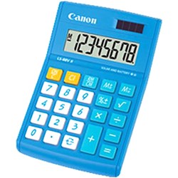 Canon LS88VIIB Mini Desktop Calculator 8 Digit Blue