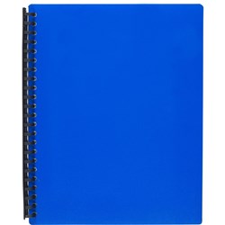 MARBIG REFILLABLE DISPLAY BOOK     A4 40 Pocket Blue