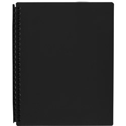 MARBIG REFILLABLE DISPLAY BOOK A4 40 Pocket Black