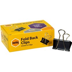 MARBIG FOLDBACK CLIPS 41mm