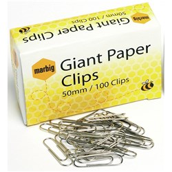 ESSELTE PAPER CLIPS Giant 50mm pkt