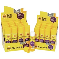 MARBIG GLUE STICKS 36gm Display Unit White