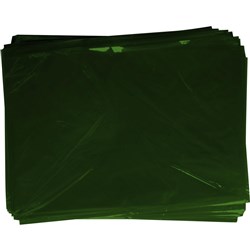 RAINBOW CELLOPHANE 750mmx1m Dark Green Pack of 25
