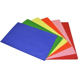 RAINBOW TISSUE PAPER 17 GSM Foolscap Acid Free Assorted Pack of 120