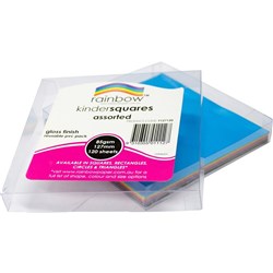 KINDER SHAPES Glossy Paper 127mm Square