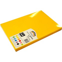 Rainbow Spectrum Board 220gsm A4 100 Sheets Gold