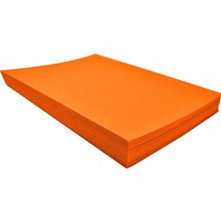 Rainbow Spectrum Board 220gms 510mmX640mm 100 Sheets Orange