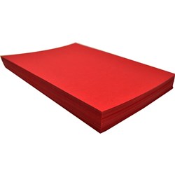 Rainbow Spectrum Board 220gms 510mmX640mm 100 Sheets Red