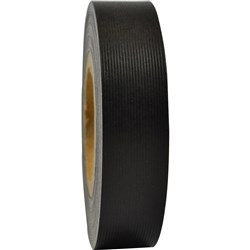 RAINBOW STRIPPING ROLL RIBBED 25mmx30m Black