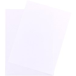Bantex Letter File A4 Clear Pack of 100