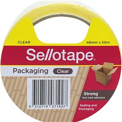 TAPE SELLOTAPE 48MMX50MM CLEAR INDIVIDUAL ROLL