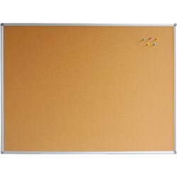 RAPIDLINE CORKBOARD 900mm W x 600mm H x 15mm T