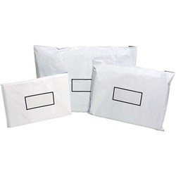 Italplast Courier Bag 5Kg 375X550mm White Pack of 50