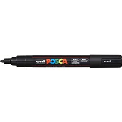 POSCA 2.5MM MEDIUM BLACK