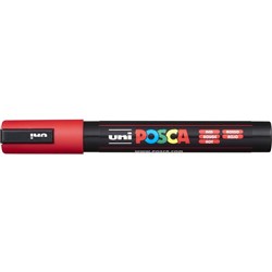 POSCA 2.5MM MEDIUM RED