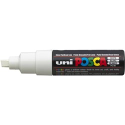 POSCA 8MM BOLD WHITE