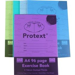 PROTEXT EXERCISE BOOK A4 96pgs 14mm D/T - Goanna