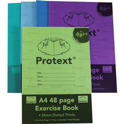 PROTEXT EXERCISE BOOK A4 48pgs 24mm D/T - Fish