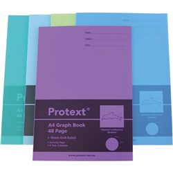 PROTEXT POLY GRAPH BOOK 10mm 48pg - Dolphin