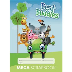 SCRAPBOOK BEST BUDDIES 64PG WRITER PREMIUM - 100GSM