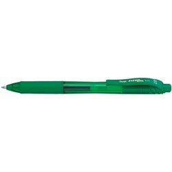 PENTEL ENERGEL X GEL INK PEN BL107 Retractable 0.7mm Green