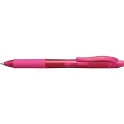 PENTEL ENERGEL X GEL INK PEN BL107 Retractable 0.7mm Pink