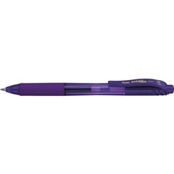 PENTEL ENERGEL X GEL INK PEN BL107 Retractable 0.7mm Violet