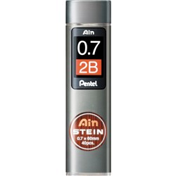 Pentel Ain Stein Leads Refill C277 0.7mm 2B TUB OF 40