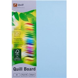 MULTIBOARD A4 210GSM PKT50 POWDER BLUE