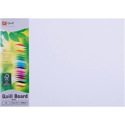 Quill Board 210GSM A3 PKT25 WHITE